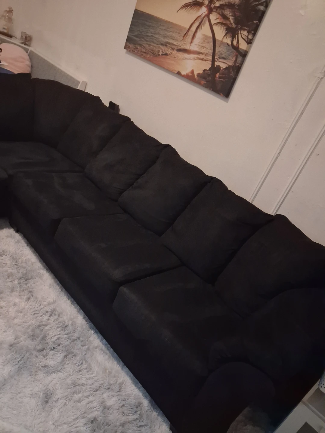 Black Sectional Sofa - photo 3
