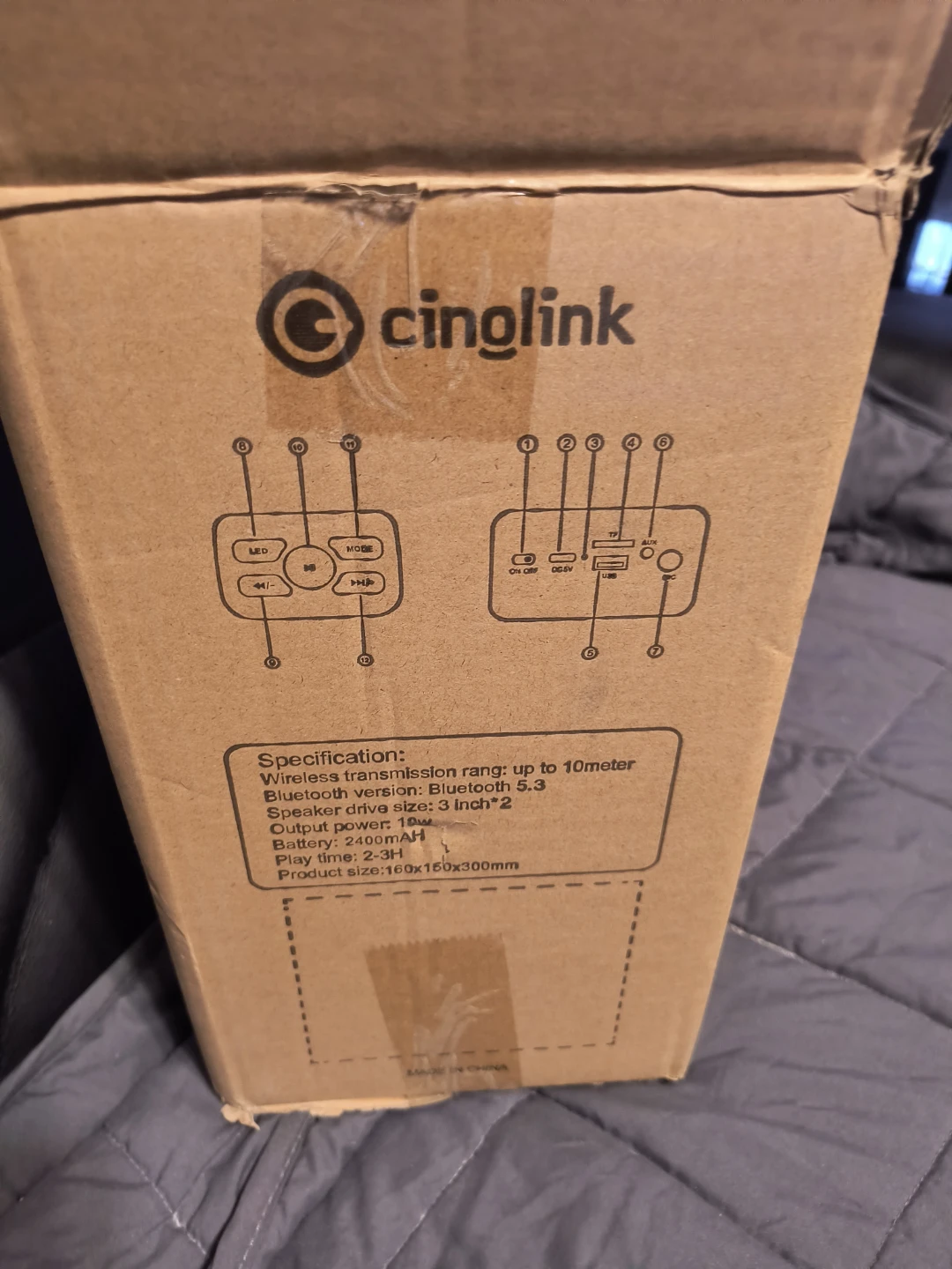 Cinglink CBS-3021 Bluetooth Speaker - photo 3