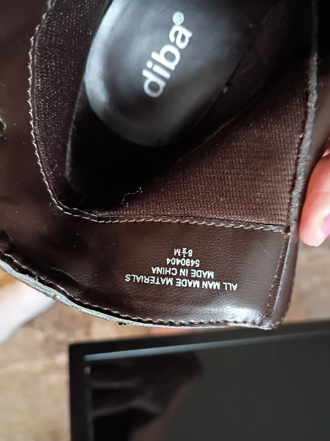Diba True Women's Brown Leather Ankle Boots size 8.5 - photo 3
