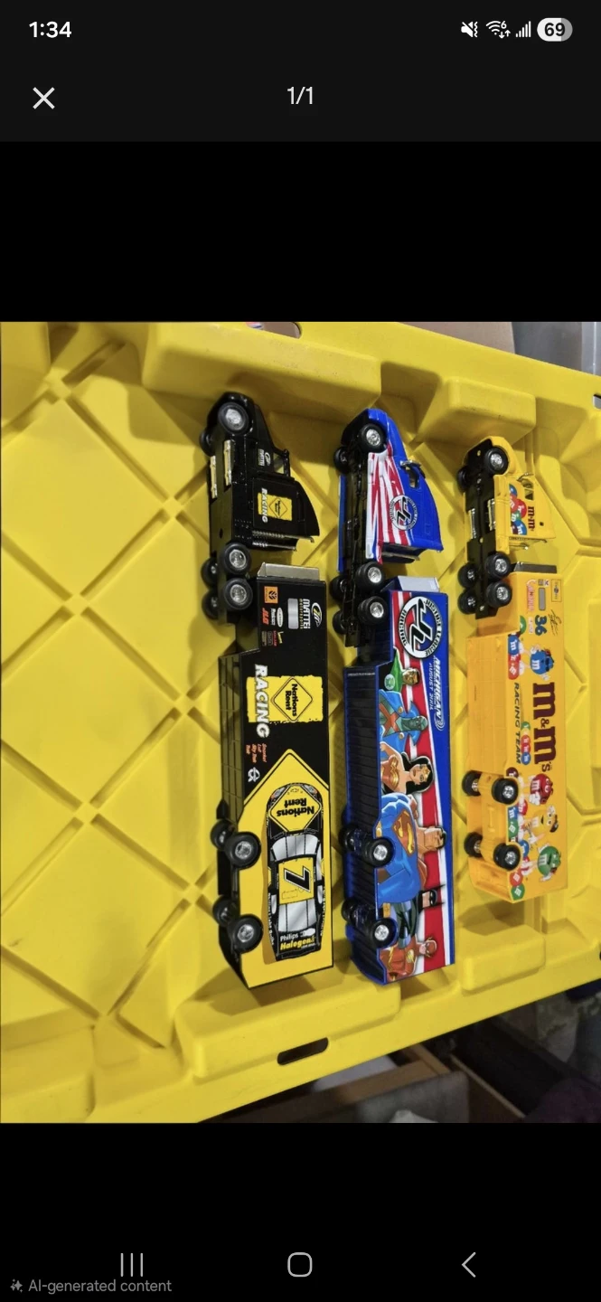 Nascar Truck and Trailer Collection