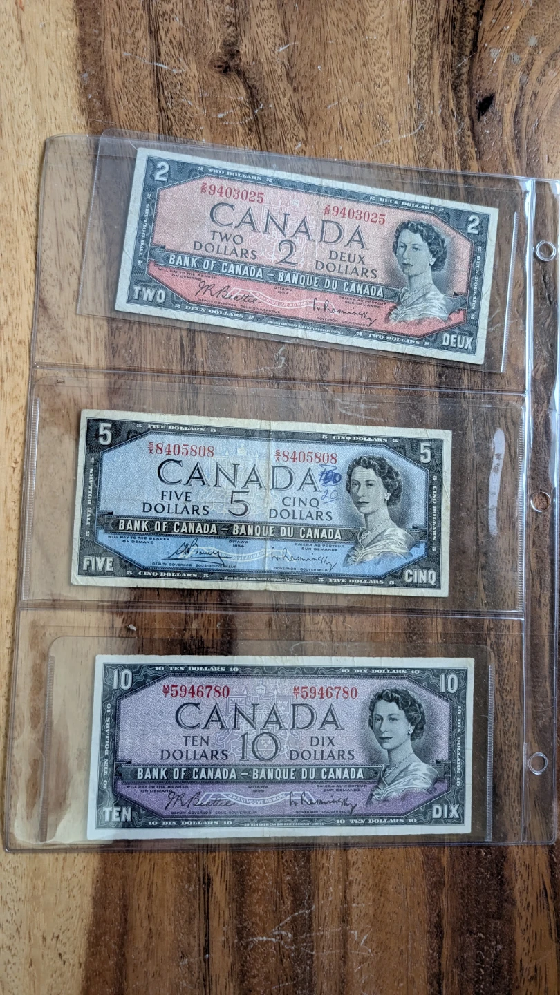 Collectible Canadian Bill Collection