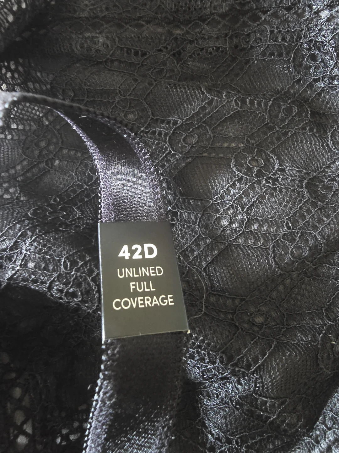 Black Unlined Full Coverage Bra - 42D from torrid. - photo 2
