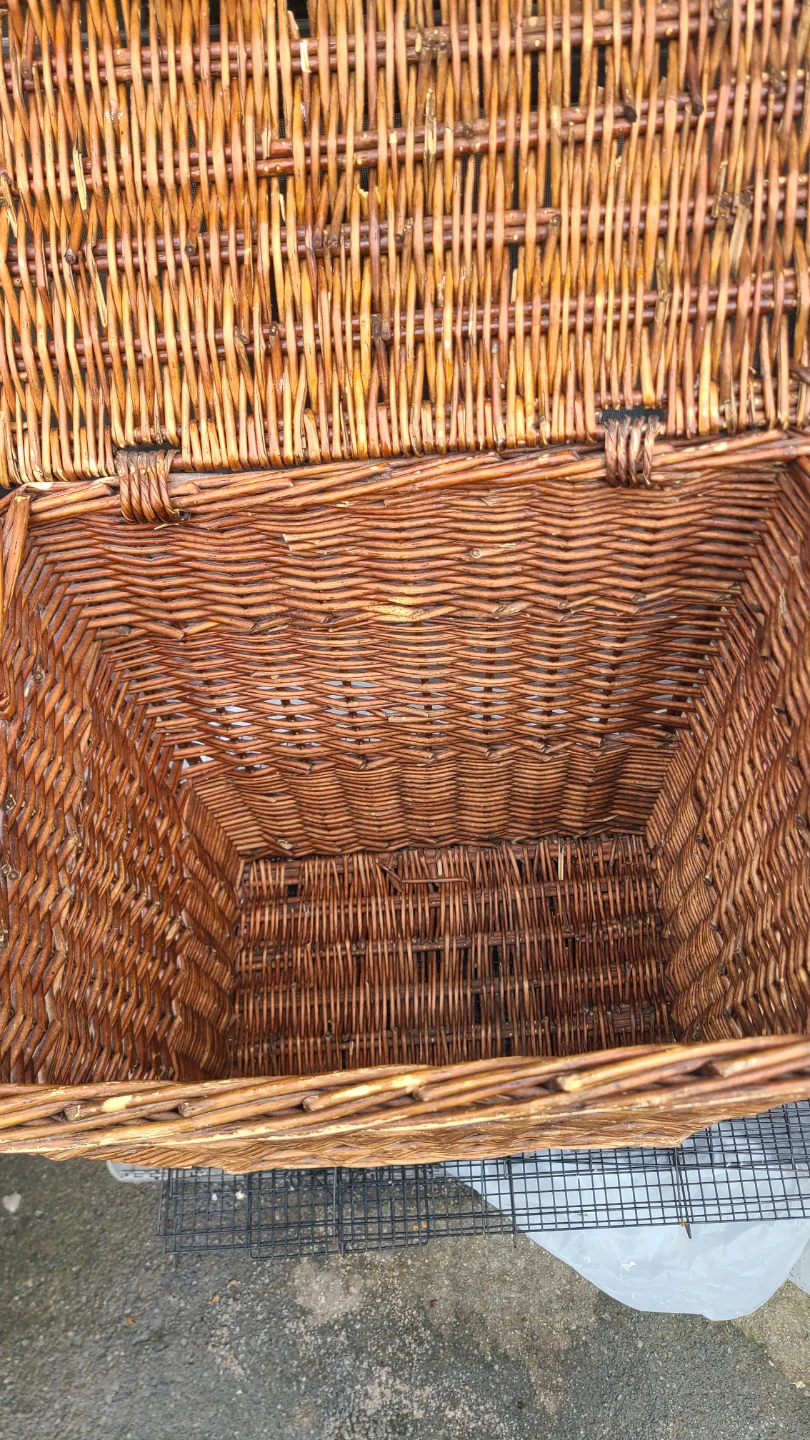Wicker Storage Basket with Lid - photo 5