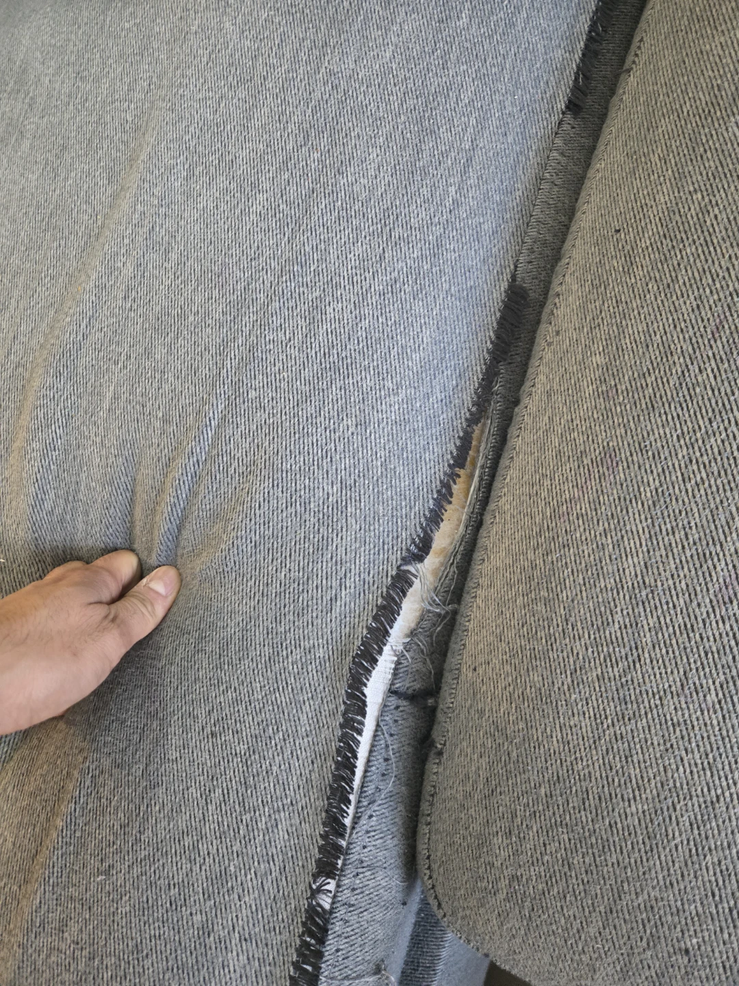 Grey Sectional Sofa - Used - photo 4