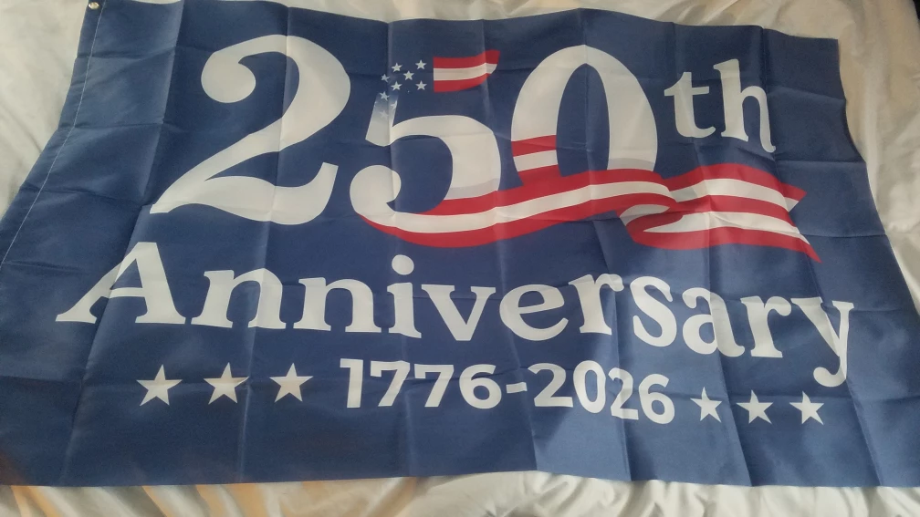 250th Anniversary Flag 1776-2026