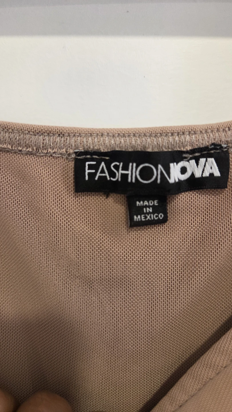 Fashion Nova Mesh Ruffle Dress XL - photo 3