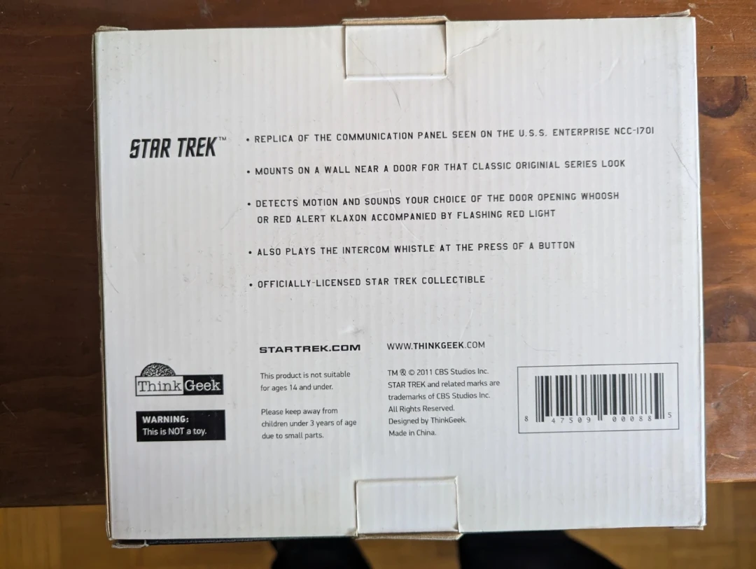 Star Trek Door Chime - photo 2