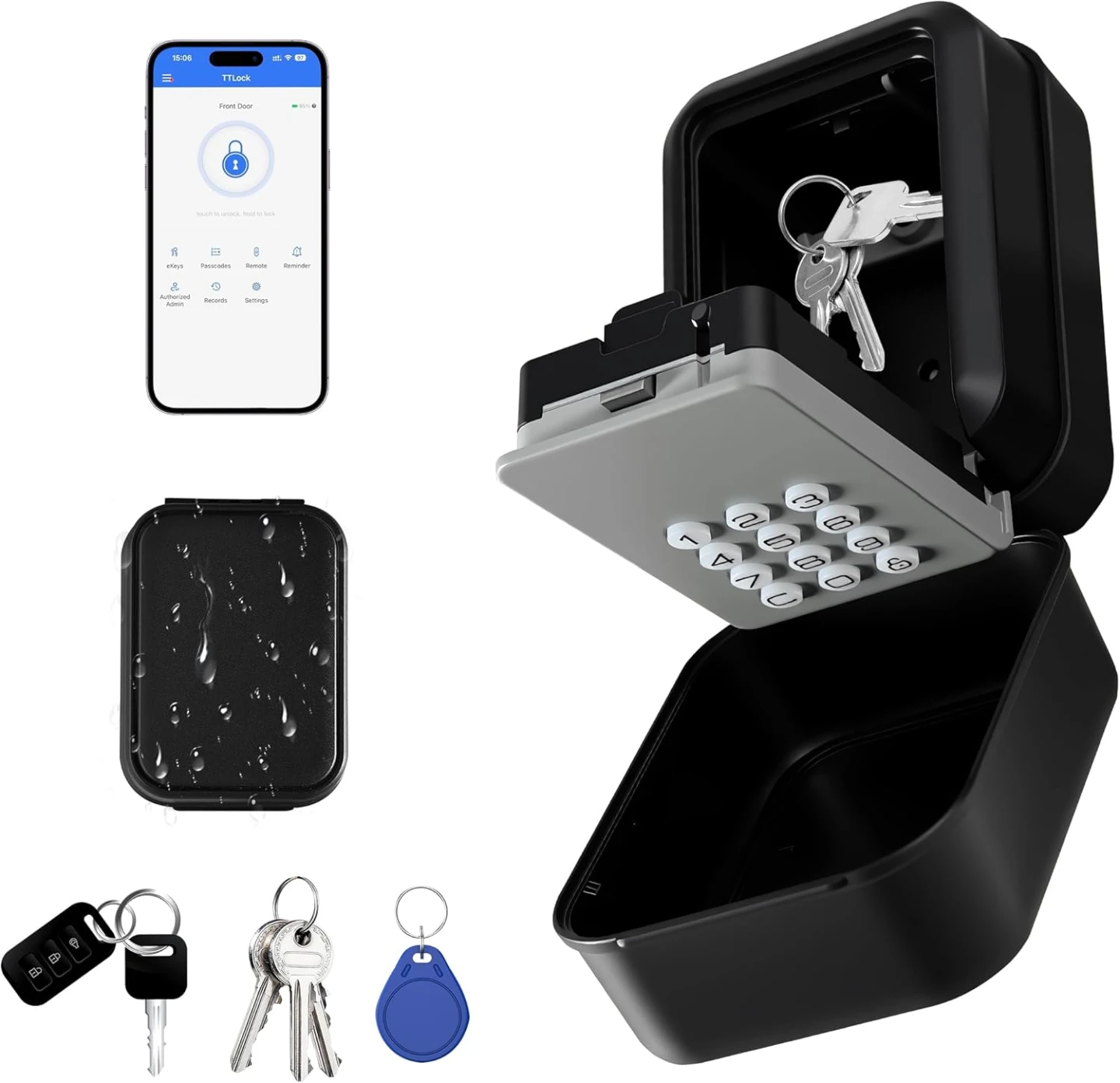 Smart Key Lock Box with Electronic Code New in Box