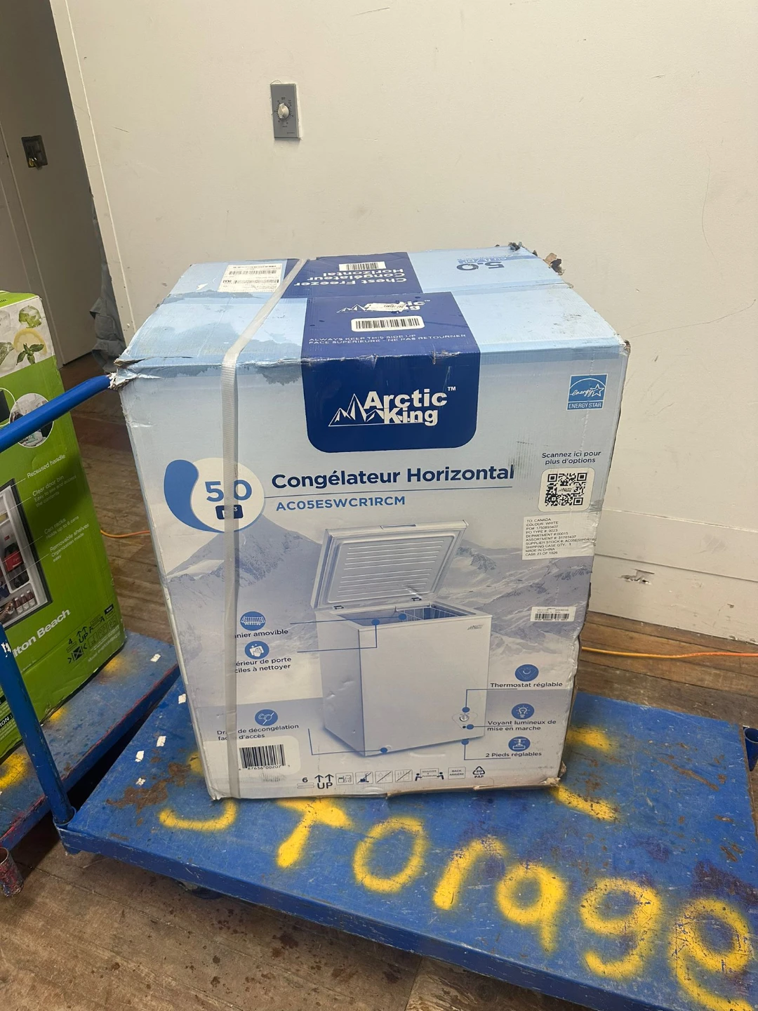 Brand New- Arctic King 5.0 cu ft Chest Freezer