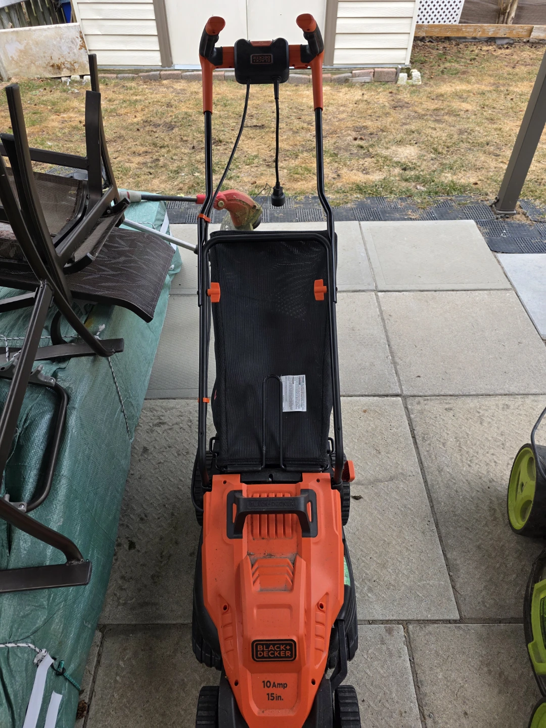 BLACK+DECKER  electric lawn mower