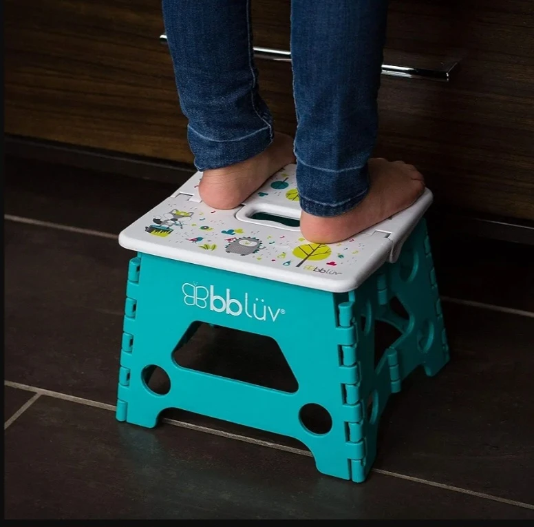 Folding Step Stool - Safe, Compact