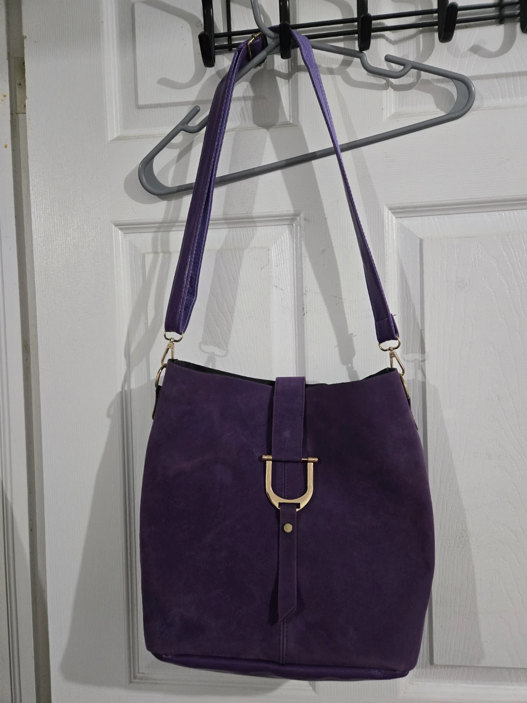 Purple Shoulder Bag
