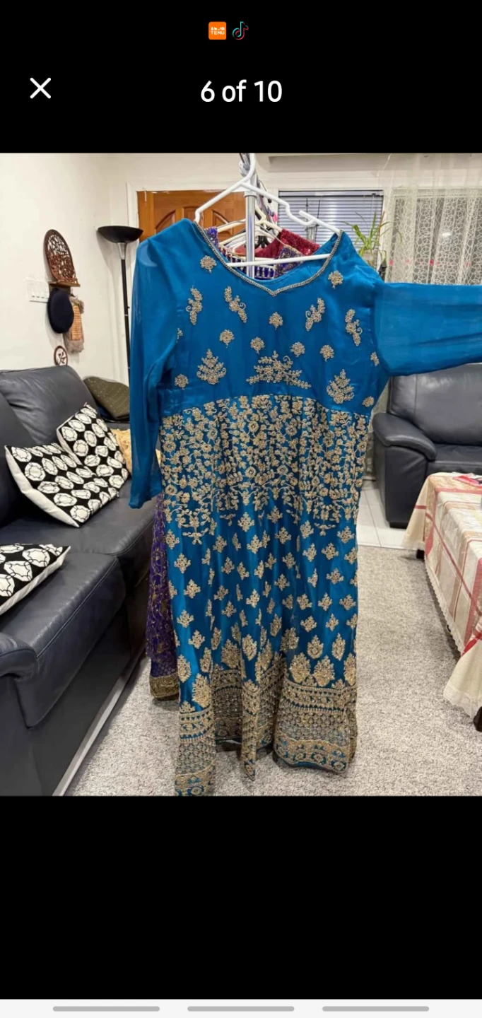 Embroidered Kameez Shalwar Set - Various Colours - photo 3