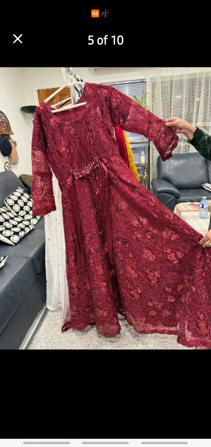 Embroidered Kameez Shalwar Set - Various Colours - photo 5