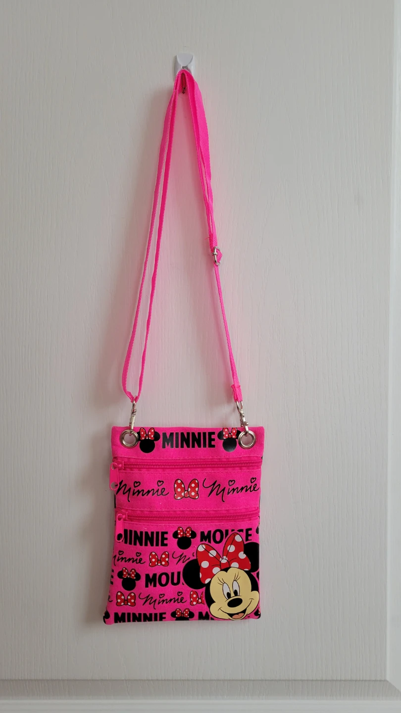 Pink Minnie Mouse Crossbody Bag