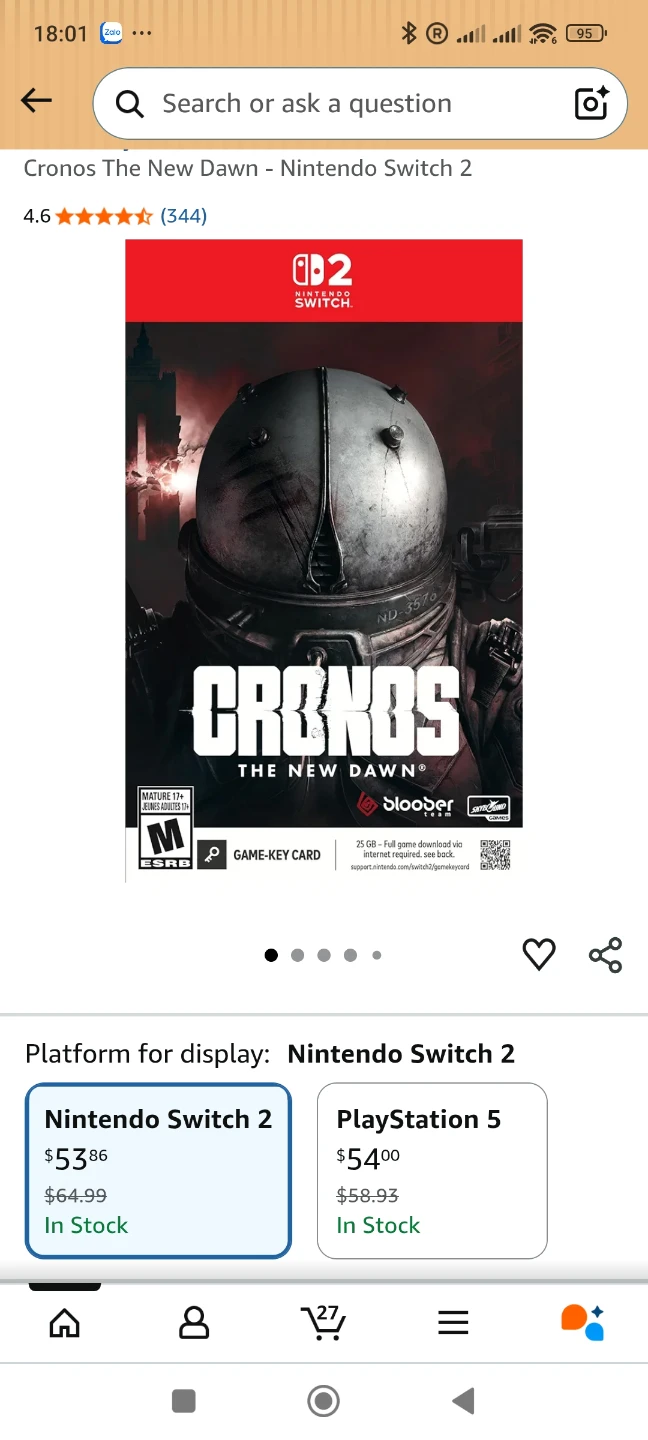 Cronos: The New Dawn Nintendo Switch Game - photo 3