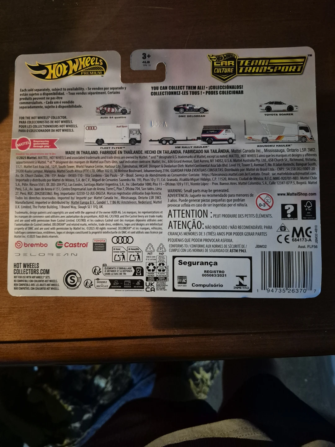 Hot Wheels Car Culture Team Transport Toyota Soarer - photo 2