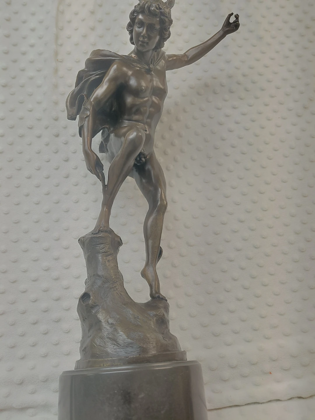 Bronze Statue of a Male Figure - photo 2