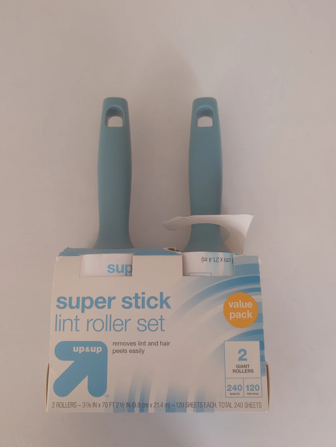 Up & Up 2 pc Super Stick Lint Roller Set