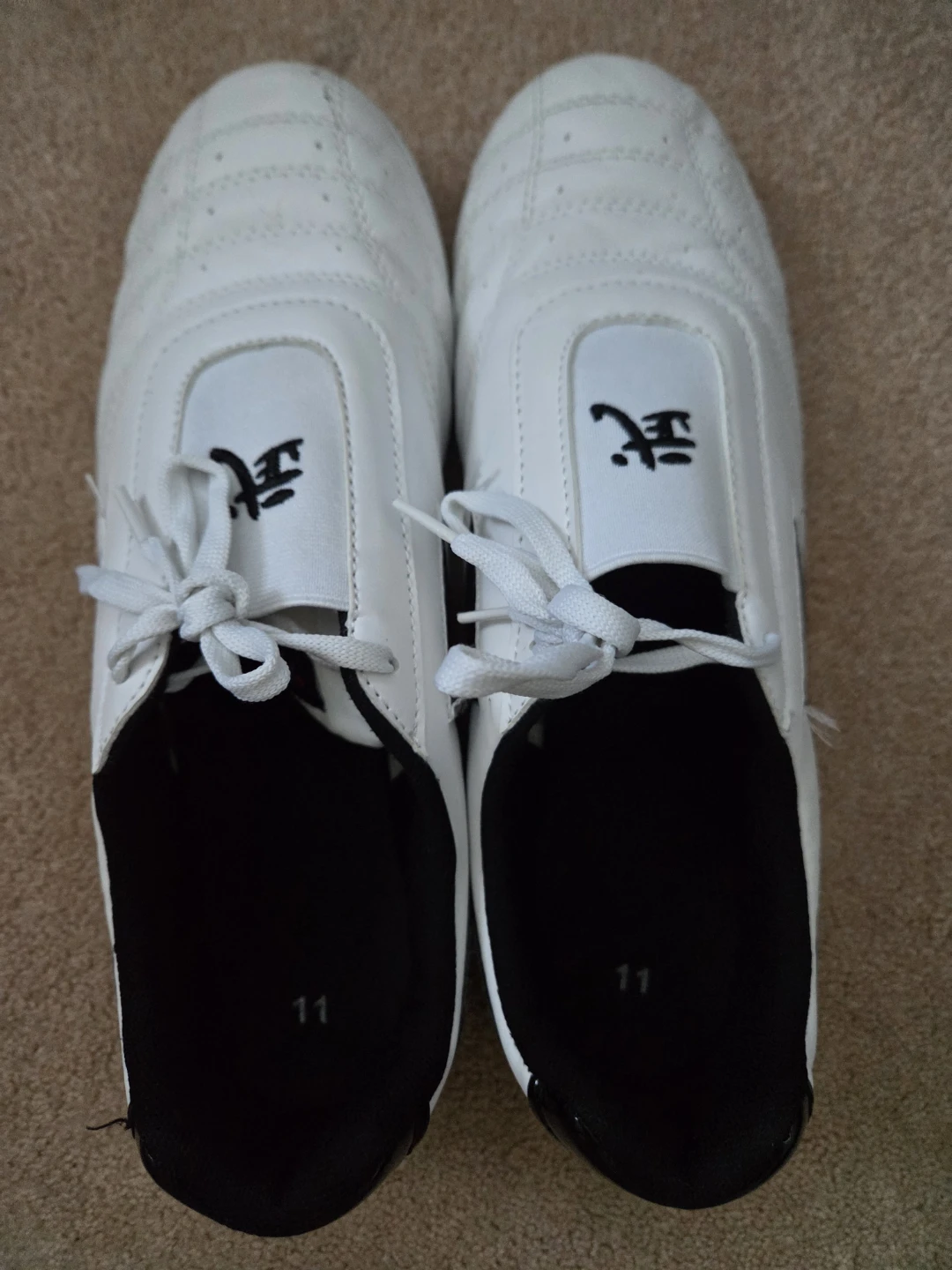 MUDO White Taekwondo Shoes Size 11 - photo 5