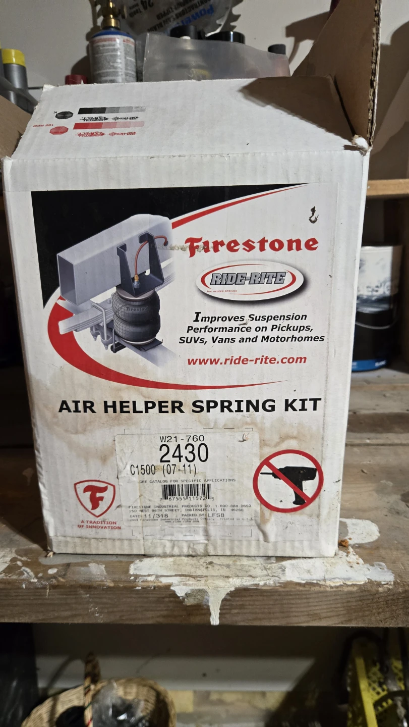 2011 GMC 1500 Firestone Ride-Rite Air Helper Spring Kit
