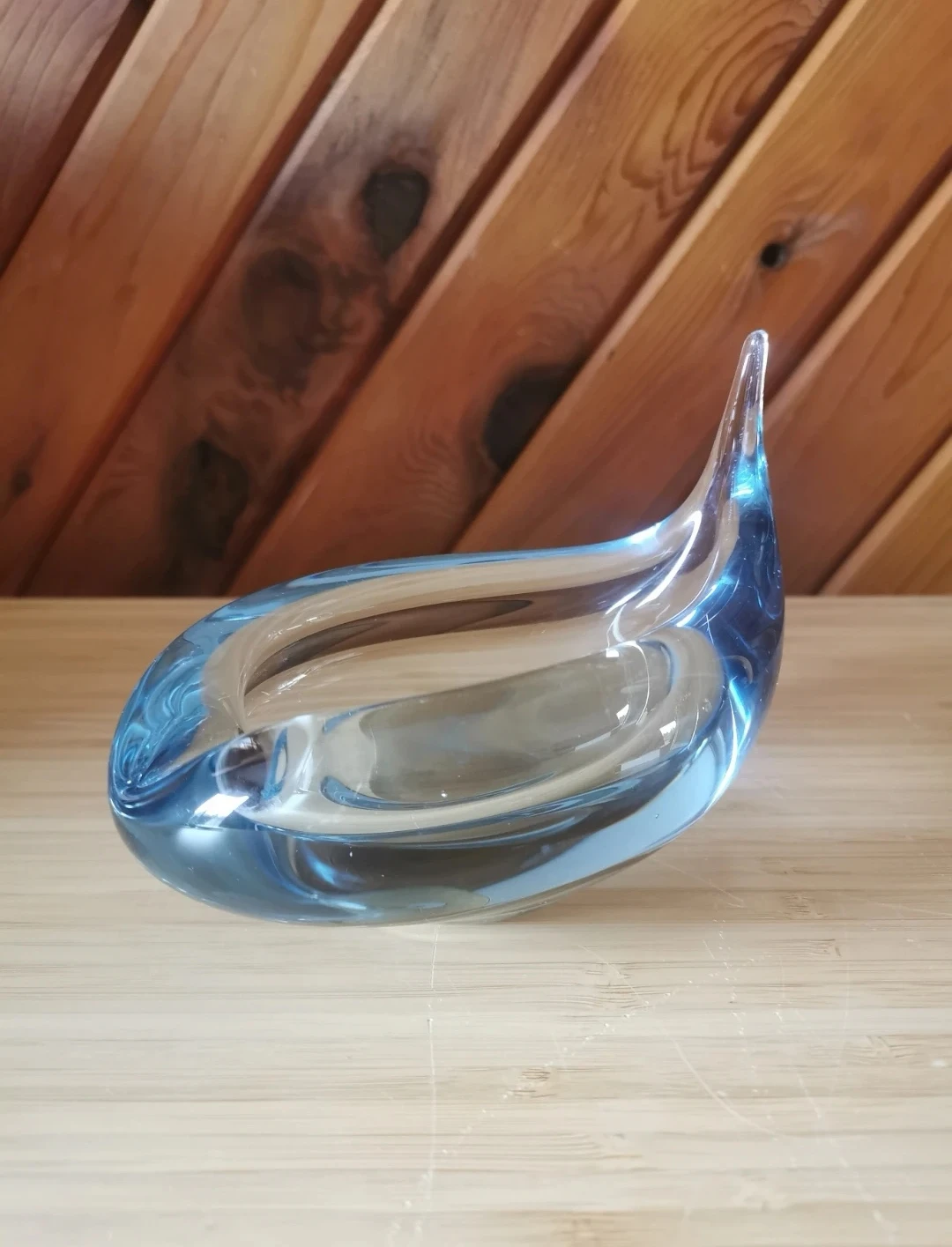 Vintage Holmegaard Akva Glass Bowl Designed by Per Lütken - photo 2