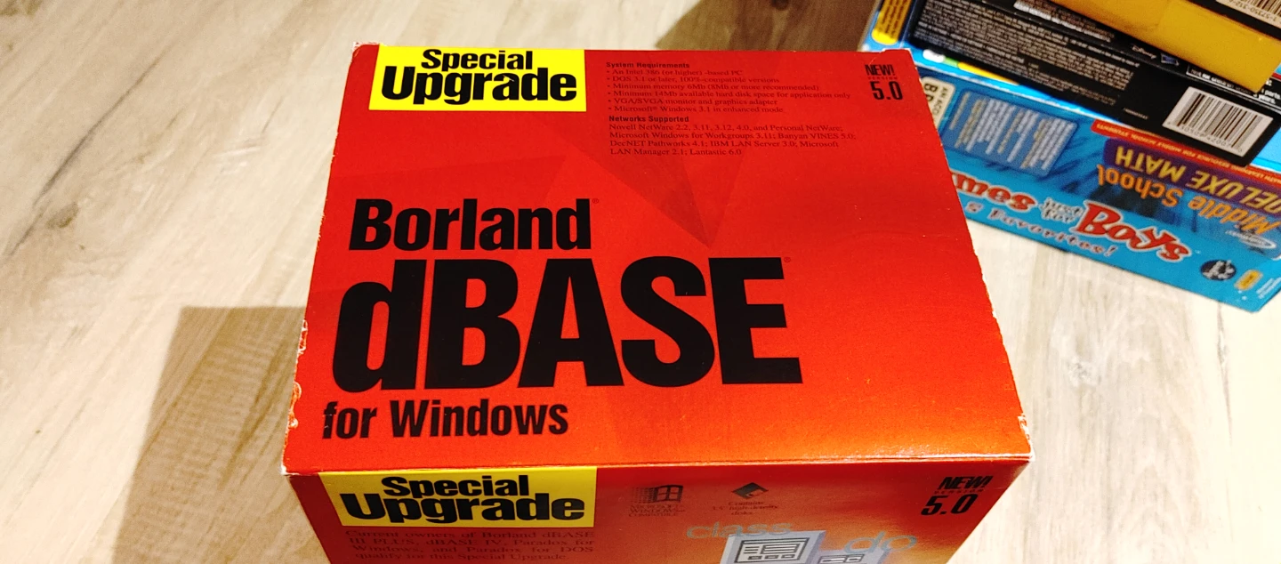 Borland dBASE for Windows 5.0 Software Package - photo 2