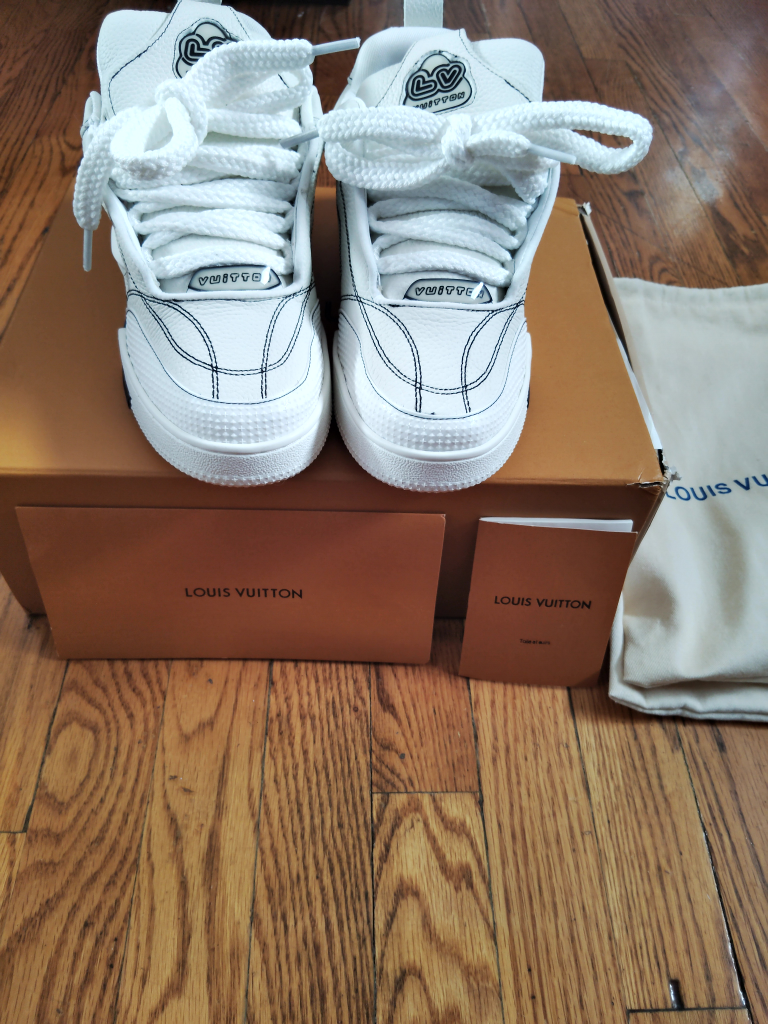 Louis Vuitton LV Trainers White Men's Sneakers - photo 4