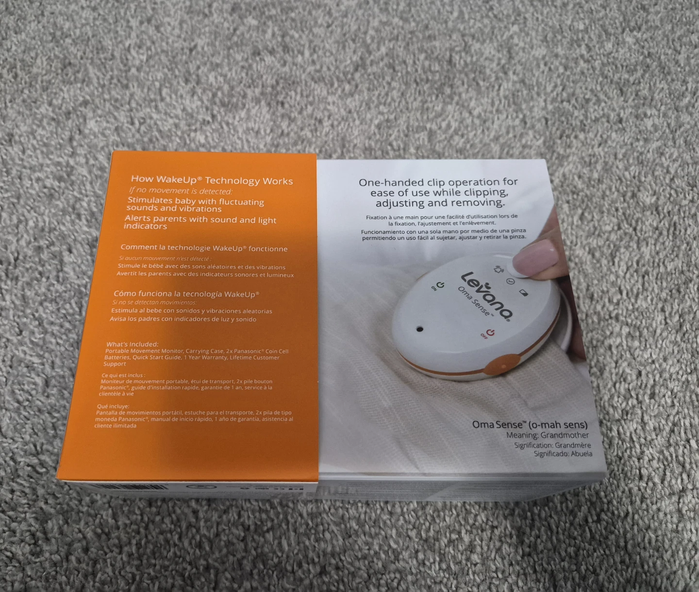 New Levana Oma Sense Movement Monitor - photo 2