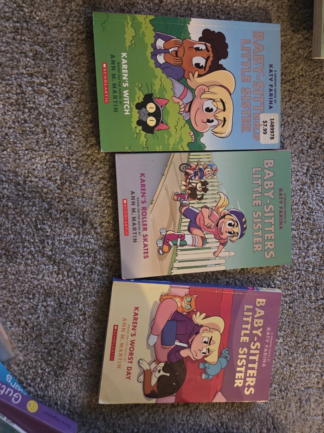 Baby-Sitters Little Sister Graphic Novels (3 Books)