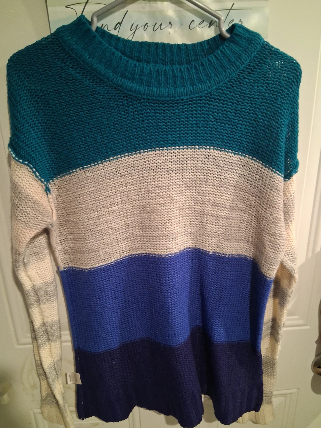 Striped Knit Sweater