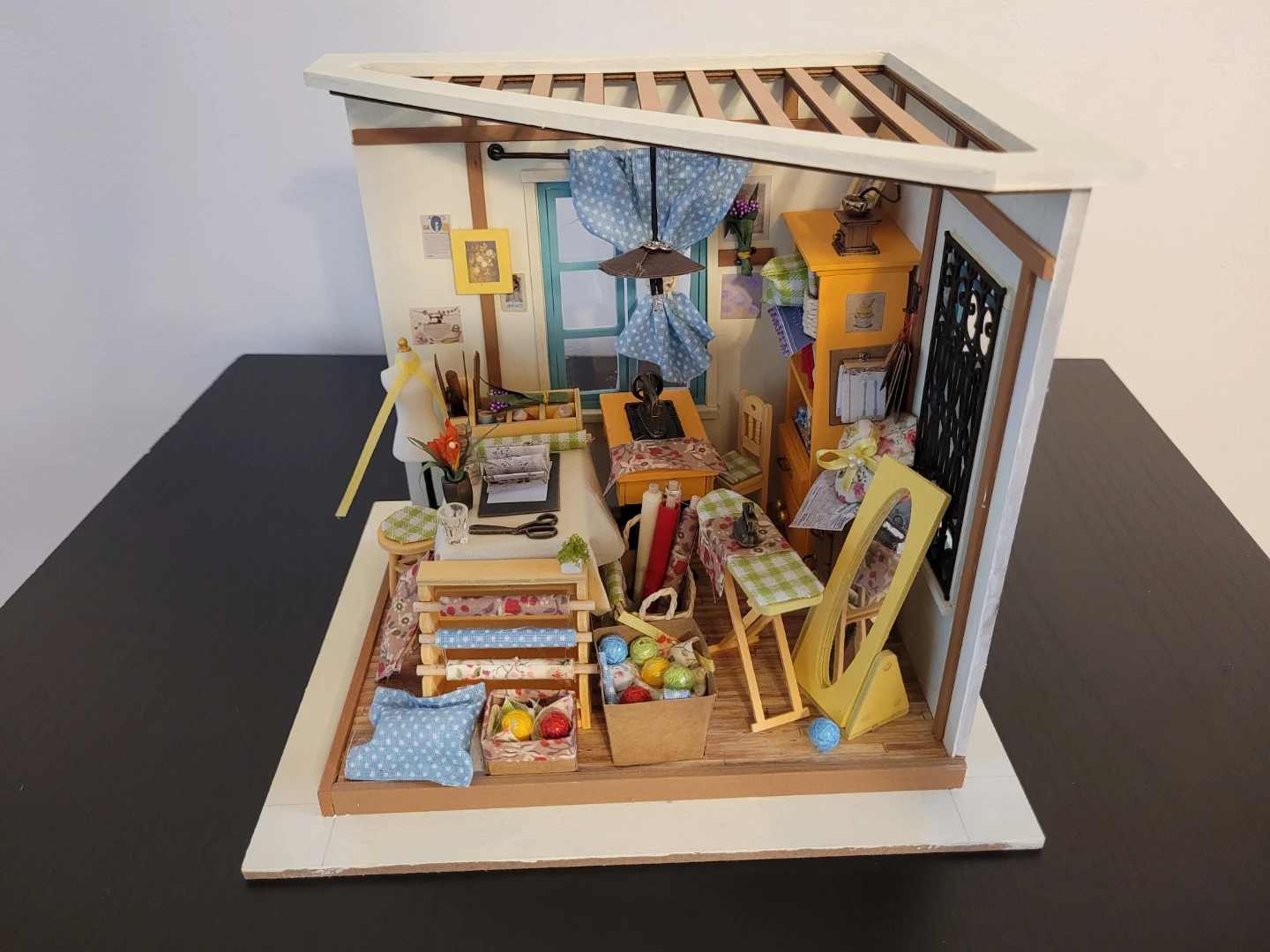 DIY Miniature Dollhouse - Sewing Room Kit by Rolife - photo 2