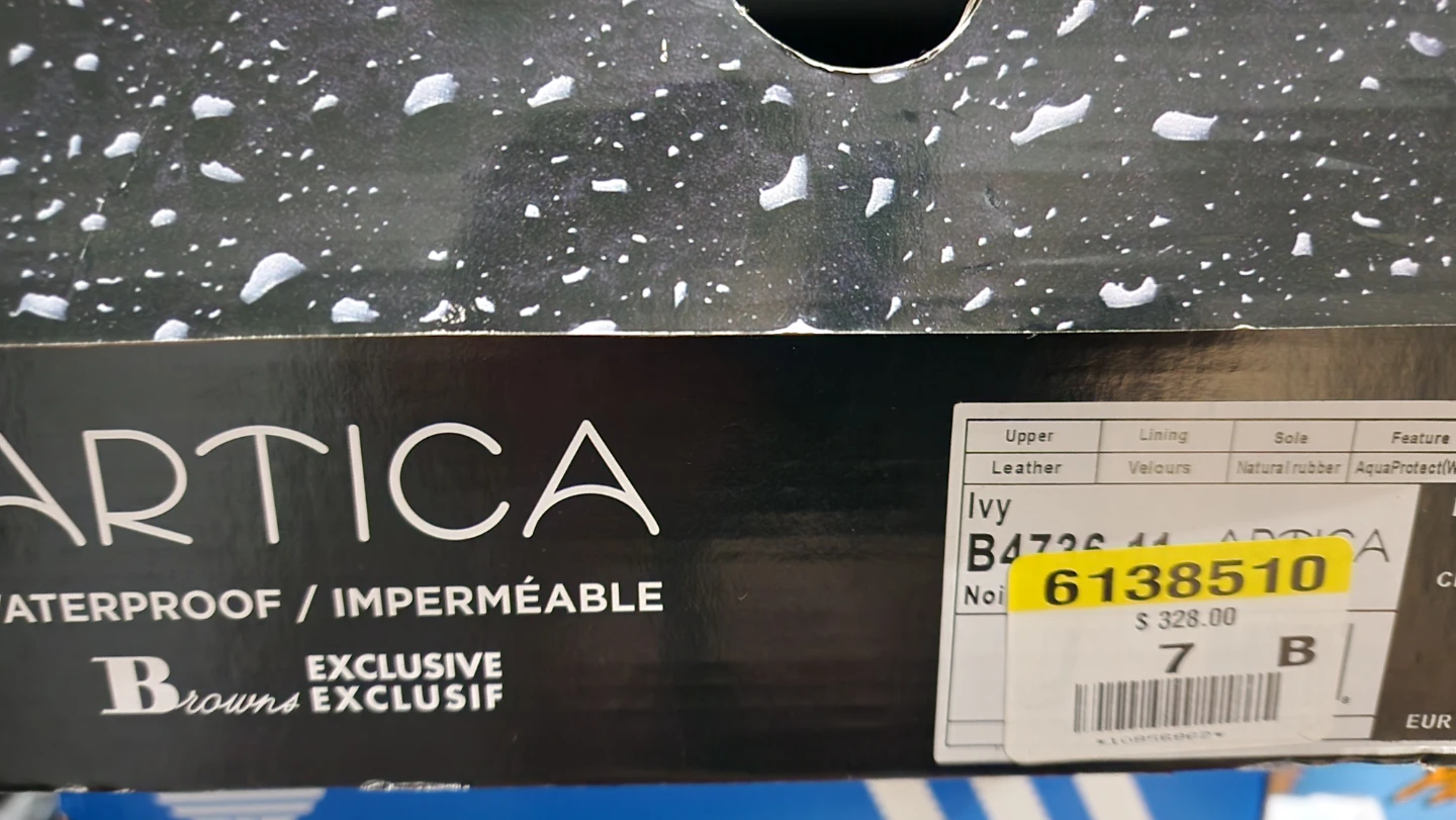 Artica Waterproof Winter Boots - Size 7 - photo 4