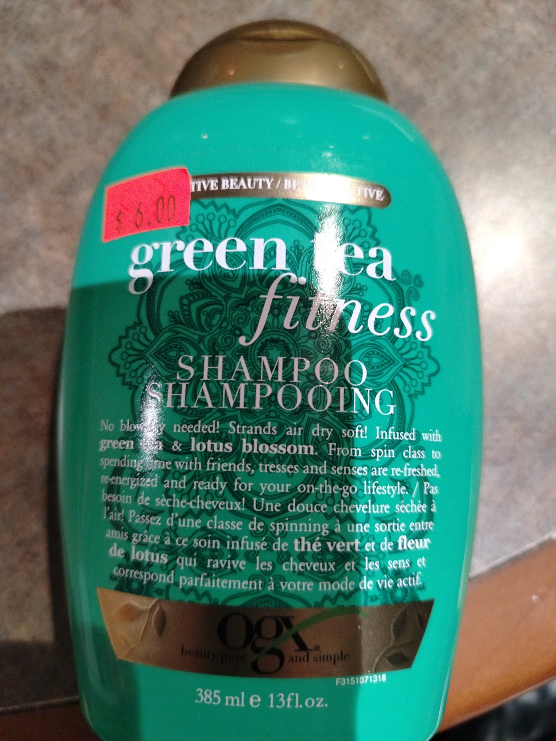 OGX Green Tea Fitness Shampoo