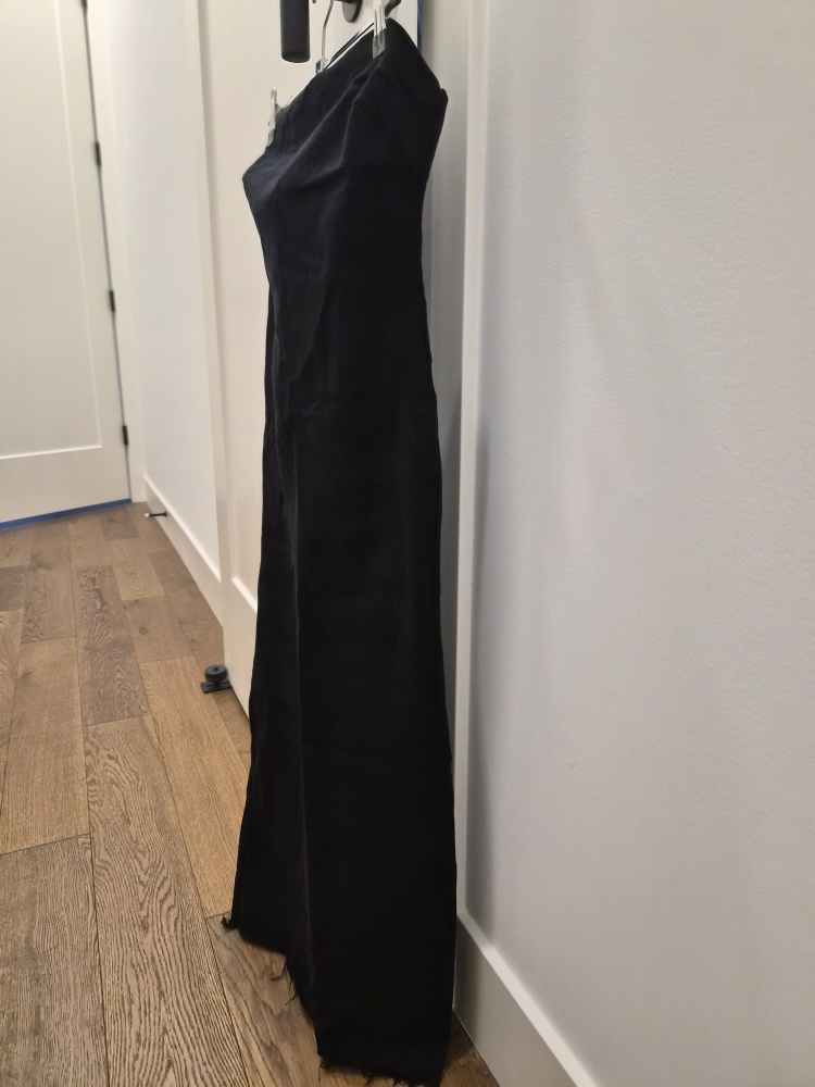 ZARA Black Strapless Maxi Dress - photo 3