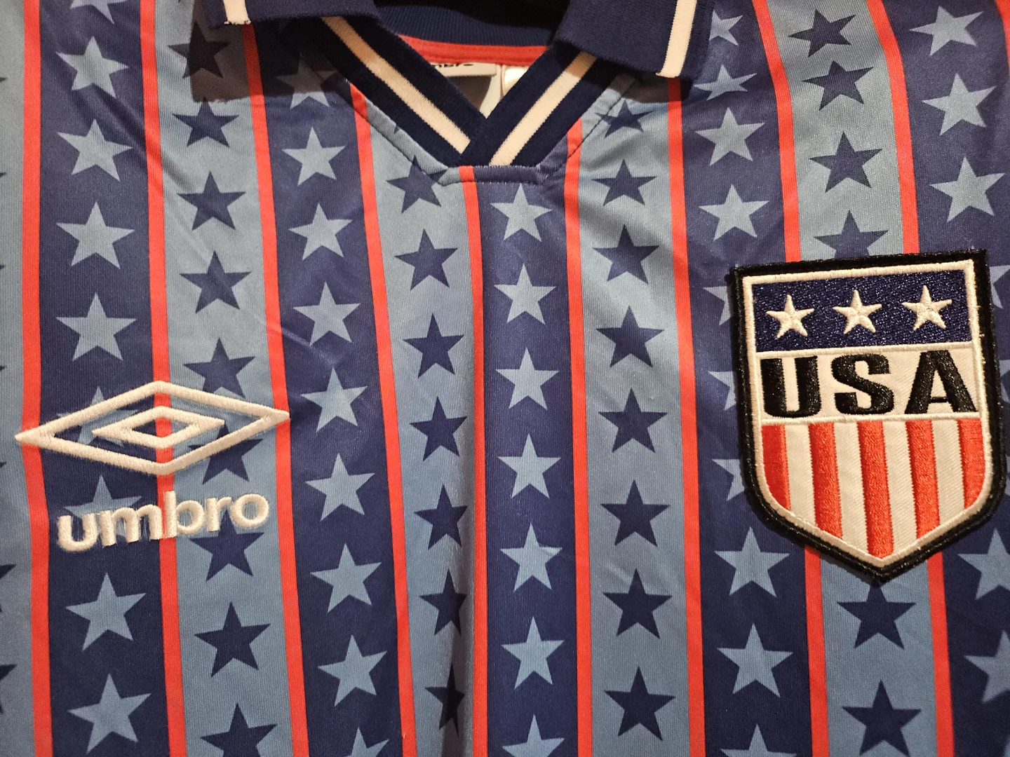 Umbro USA Stars and Stripes Soccer Jersey - photo 3