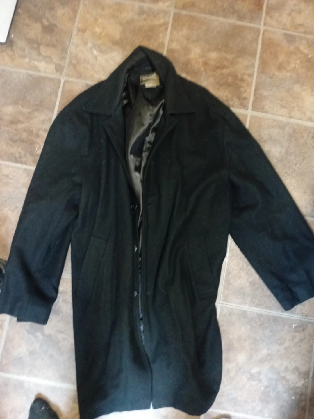 Haggar Generations Wool Blend Coat