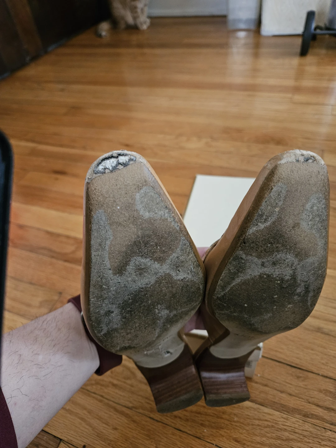 Unisa Tan Leather Mules - photo 3