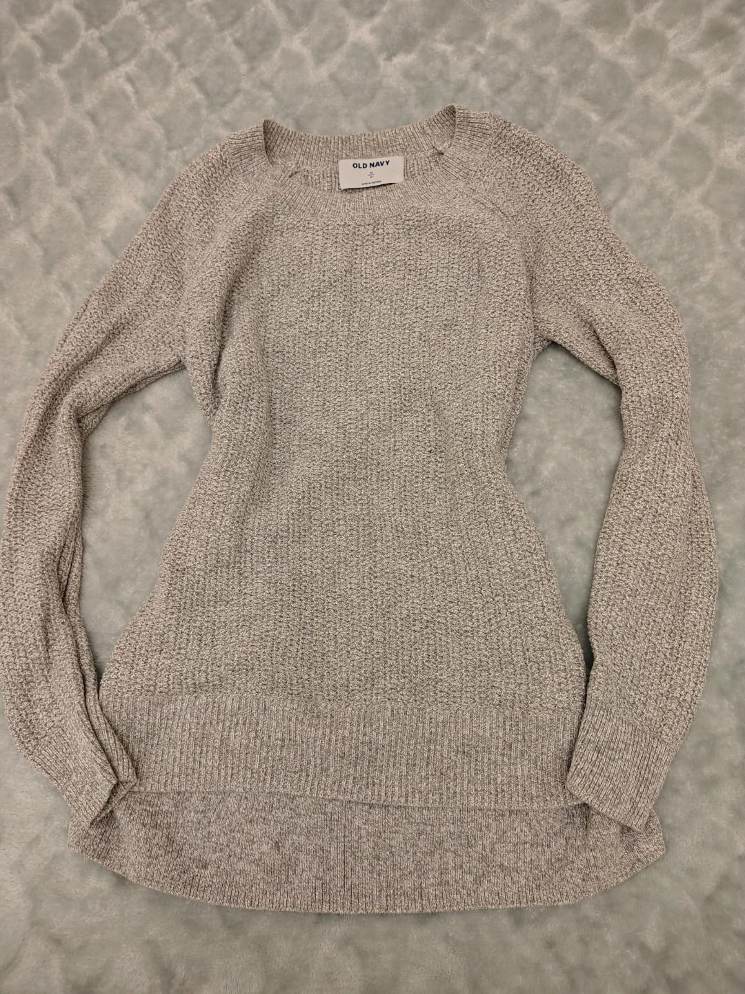 Old Navy Grey Knit Sweater XS