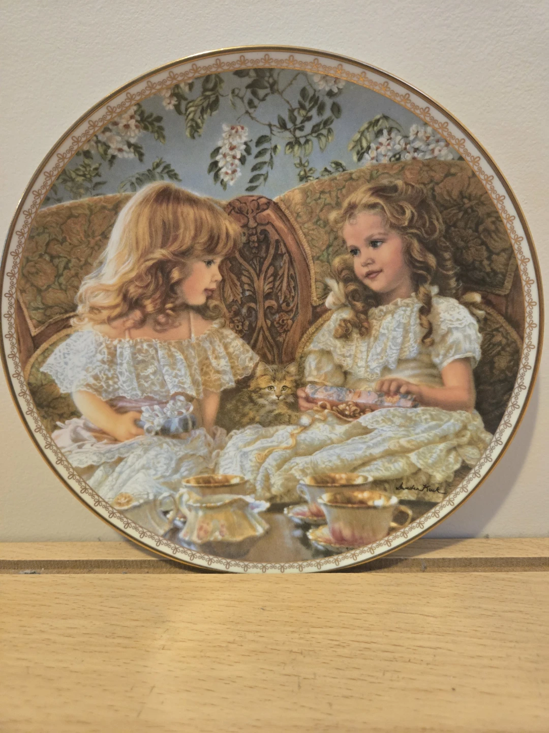 Sandra Kuck "Best Friends" Collector Plate