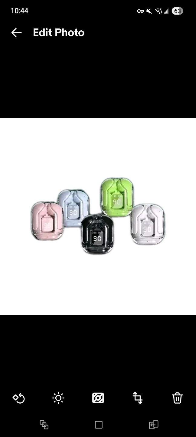 Wireless Earbuds with Digital Display - Multi Colors
