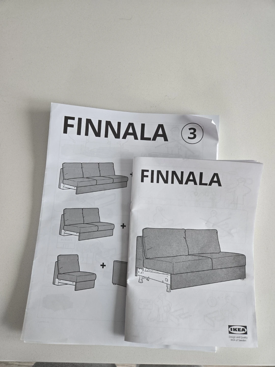 IKEA FINNALA Sofa Bed - Grey - photo 3