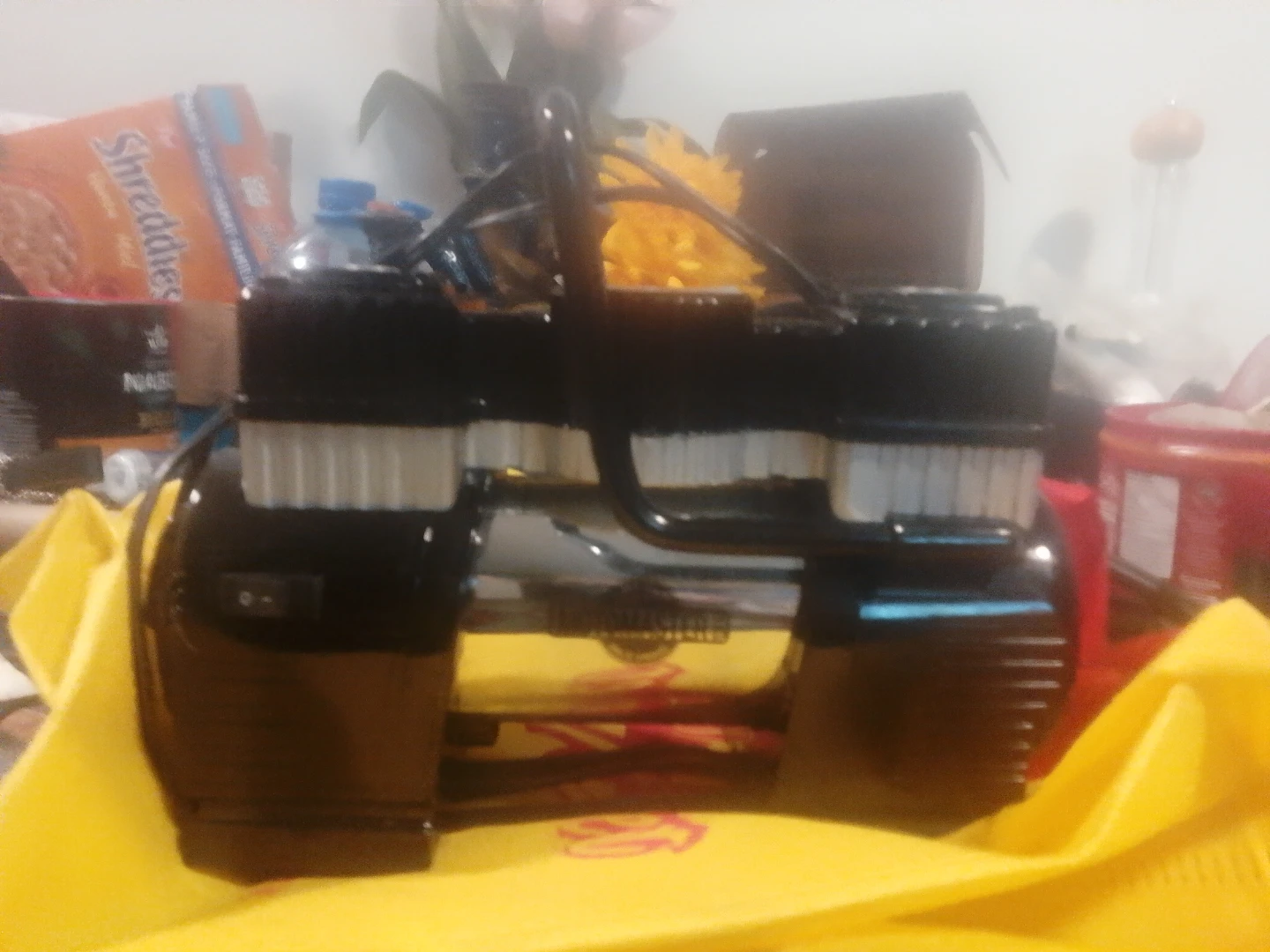 Motomaster Portable Air Compressor with Jumper Cables