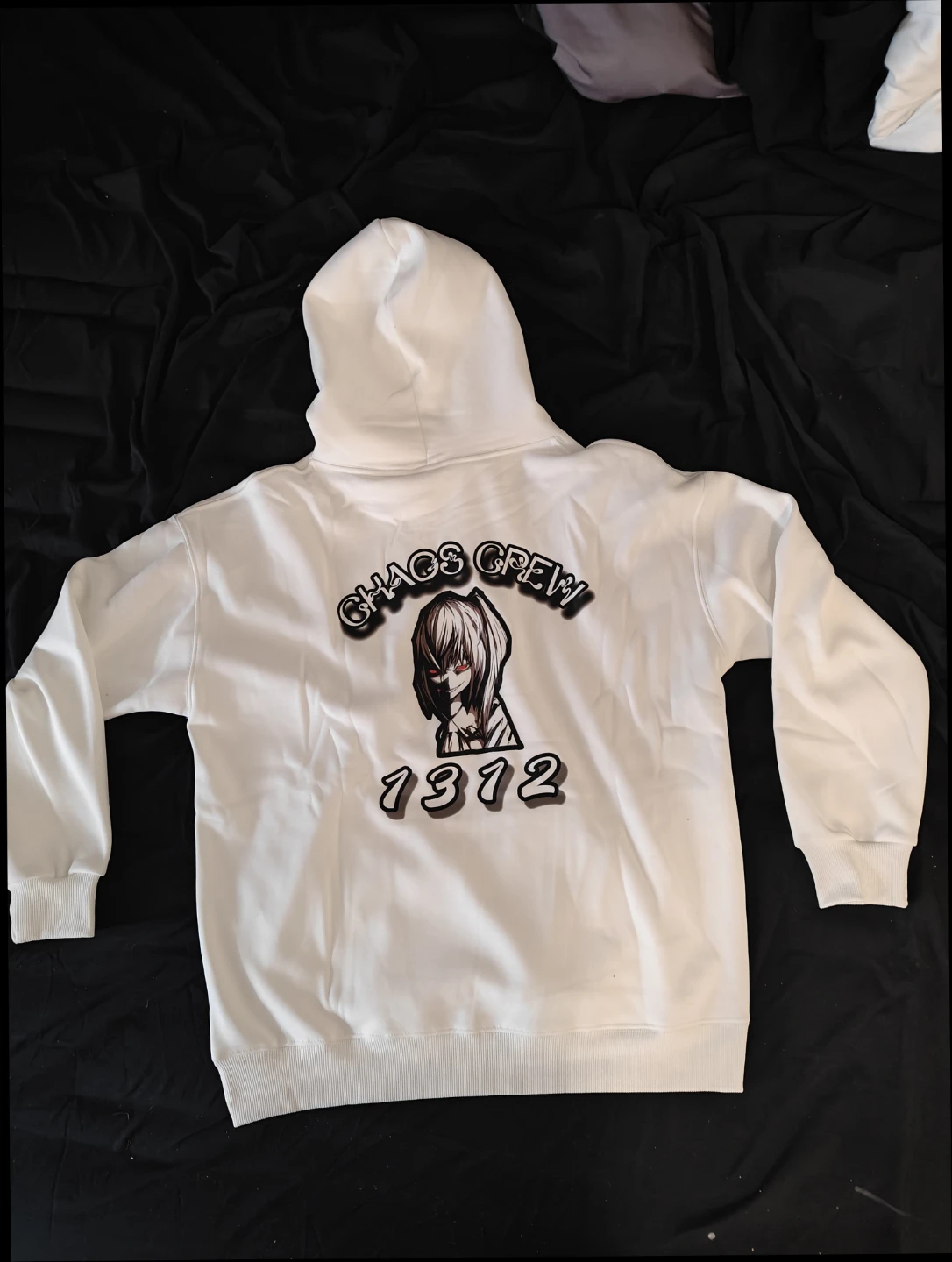 Chaos Crew Black Hoodie - photo 5
