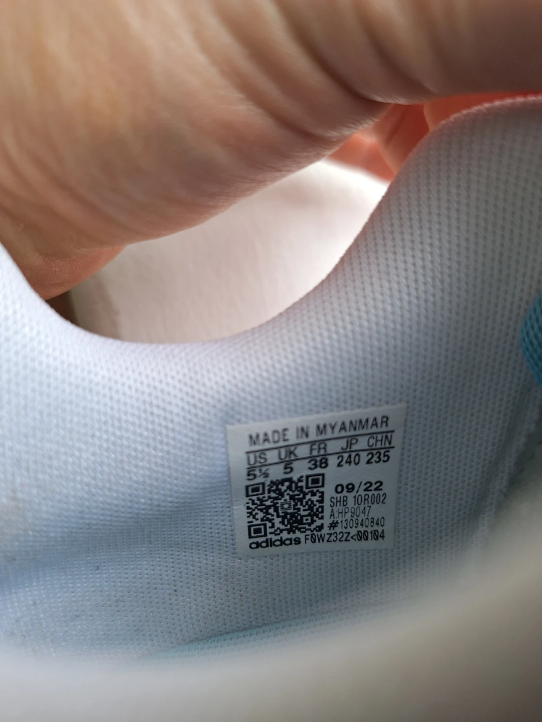 Adidas White/Blue/Orange Sneakers - photo 2
