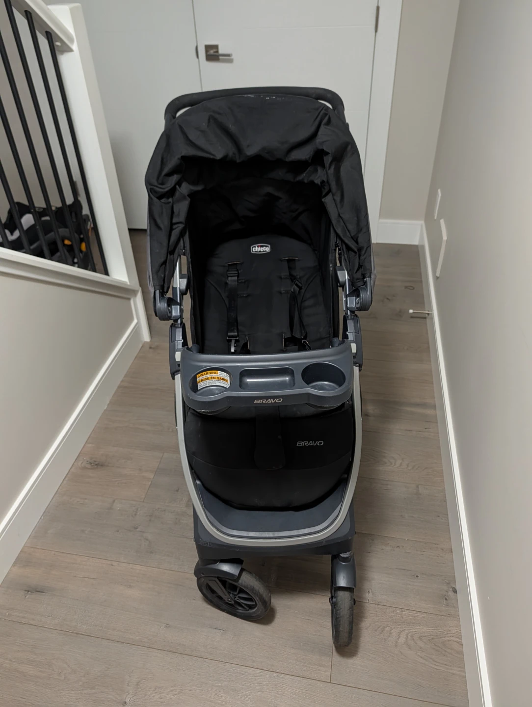 3-in-1 Bravo Quick-Fold Stroller with KeyFit 30 Infant Car Seat