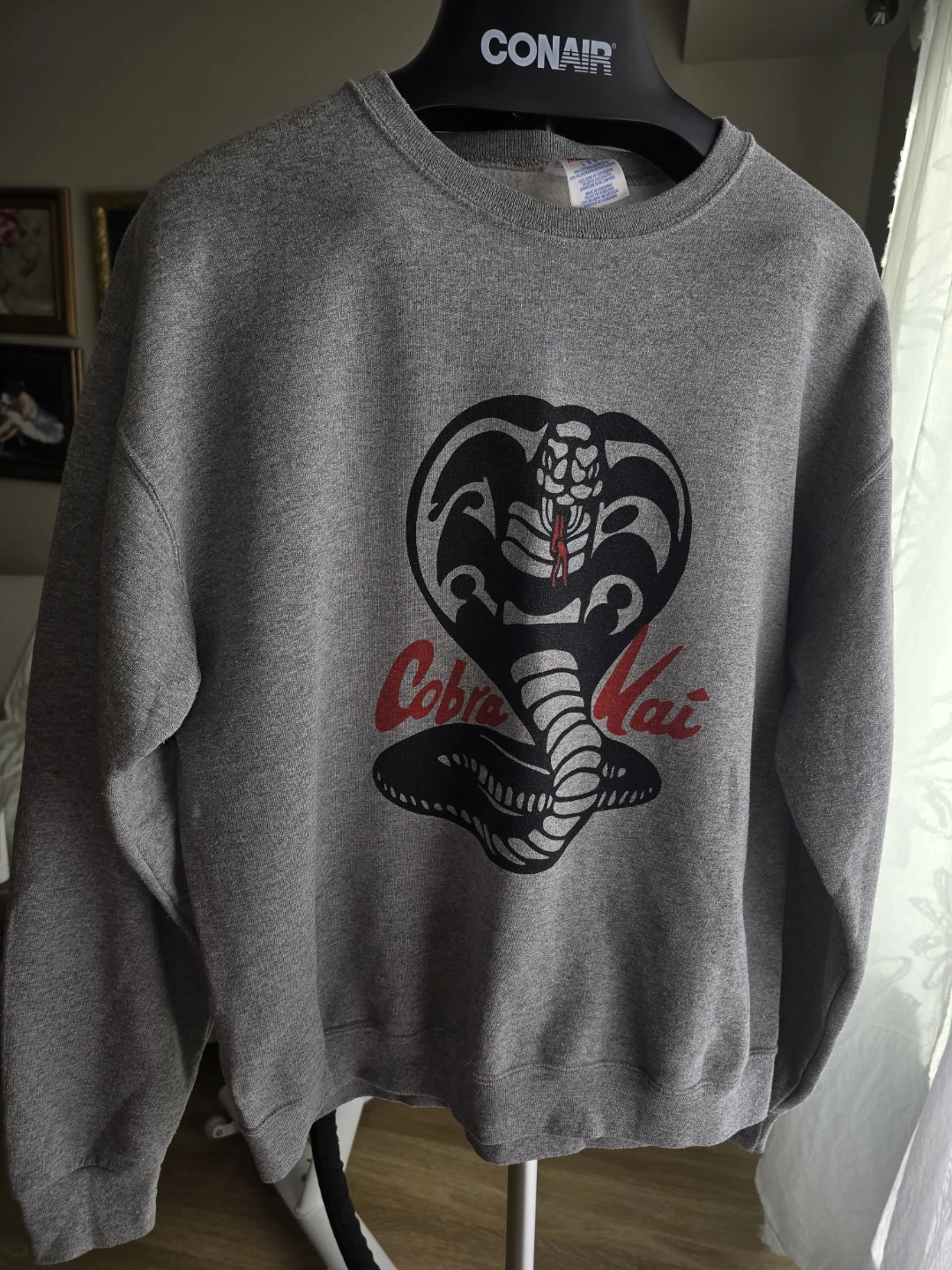 Grey Cobra Kai Sweatshirt