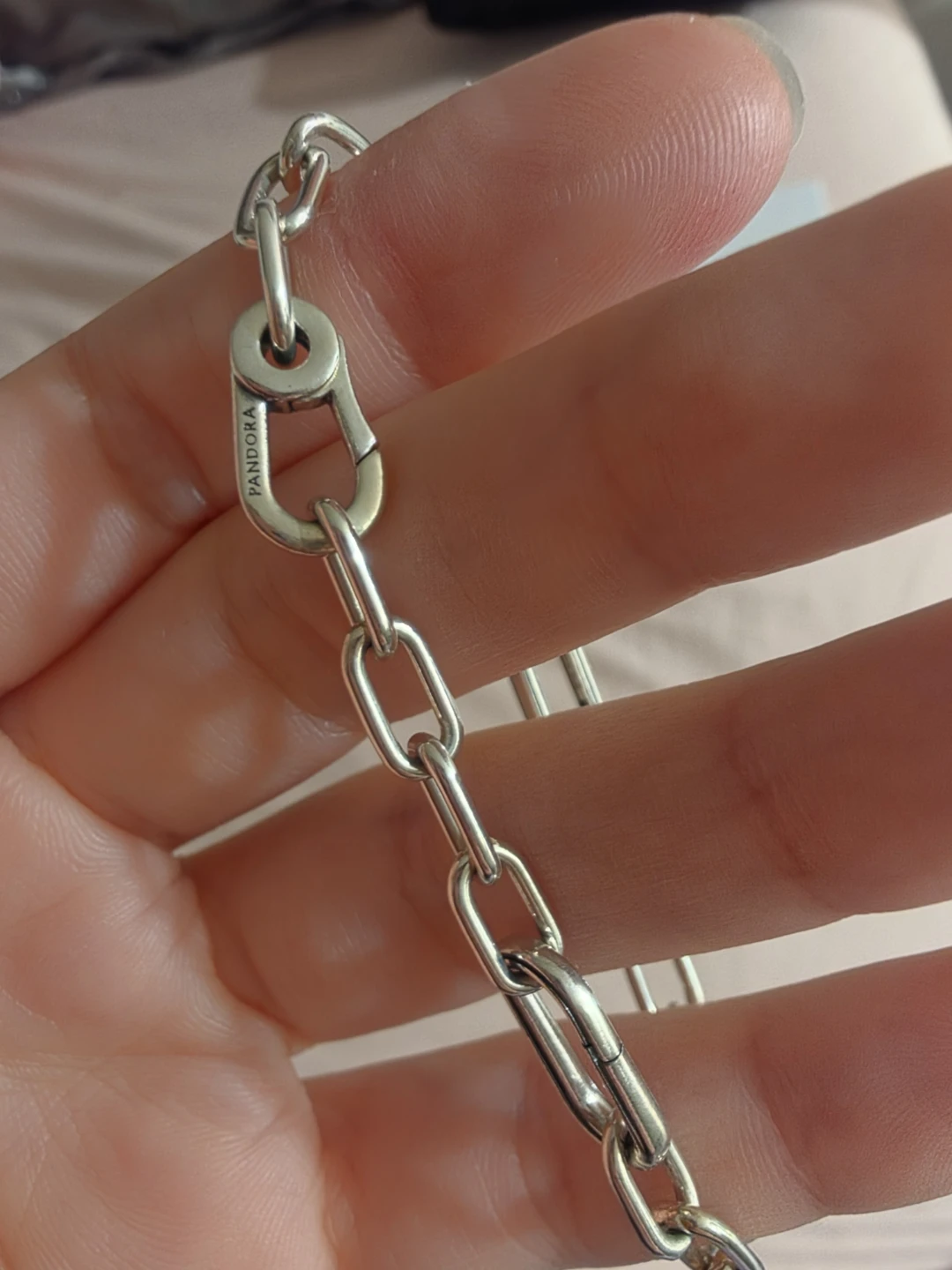 Small Link Chain Bracelet ~ sterling silver