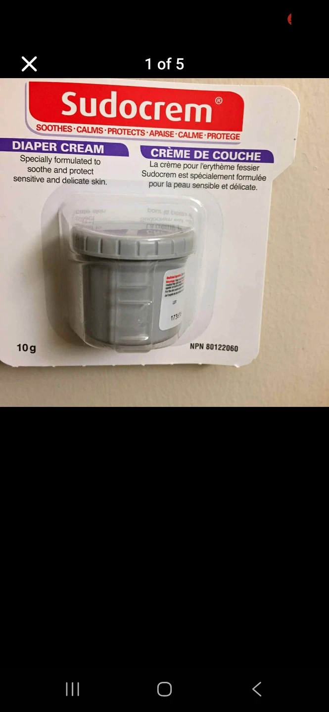 Sudocrem Diaper Cream 10g