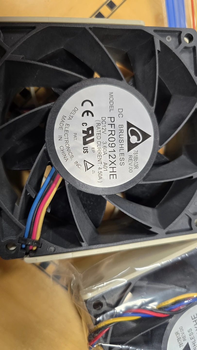 Delta Electronics PFR0912XHE DC Brushless Fan - photo 2